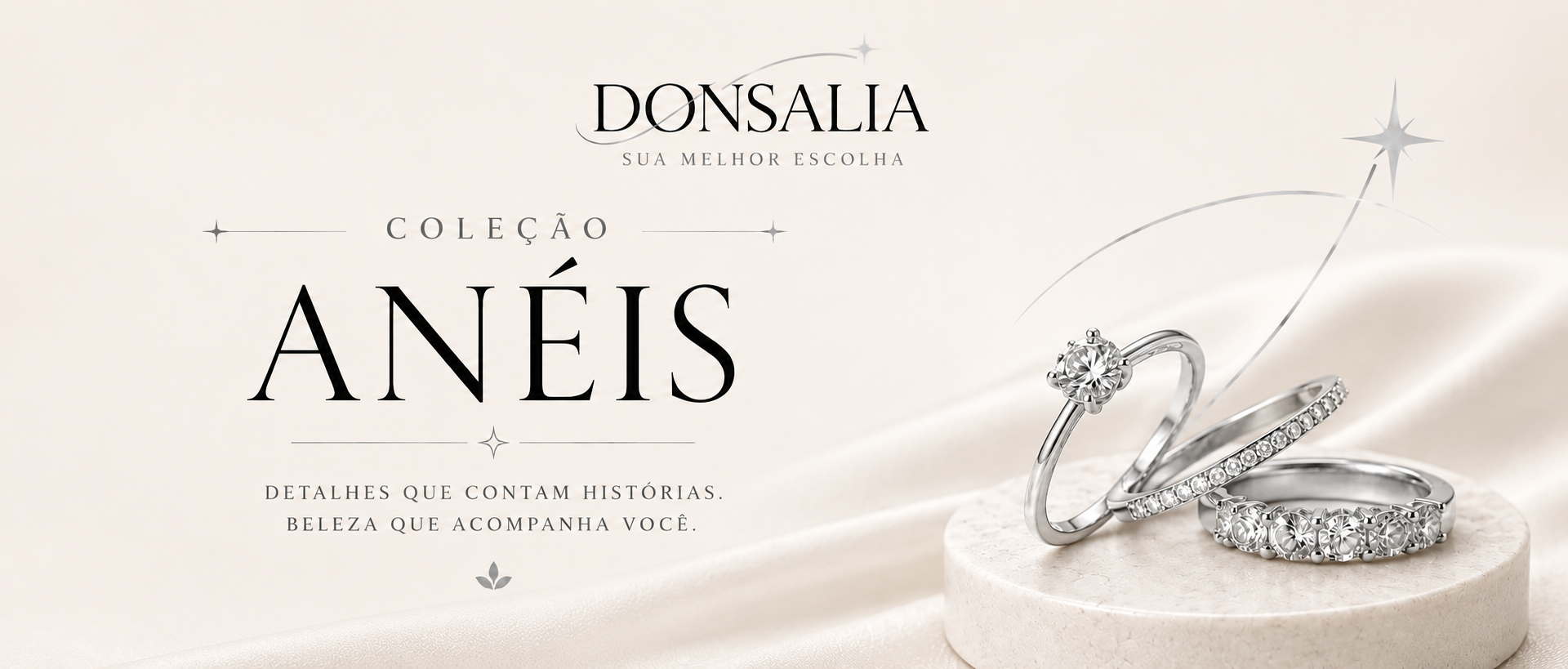 Aneis Donsalia Joias
