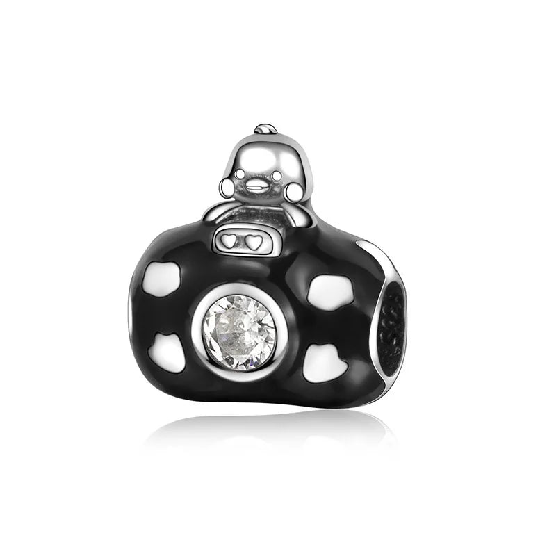 Pingente em Prata 925 Meios de Transporte – Compatível com Pulseiras de Charms
