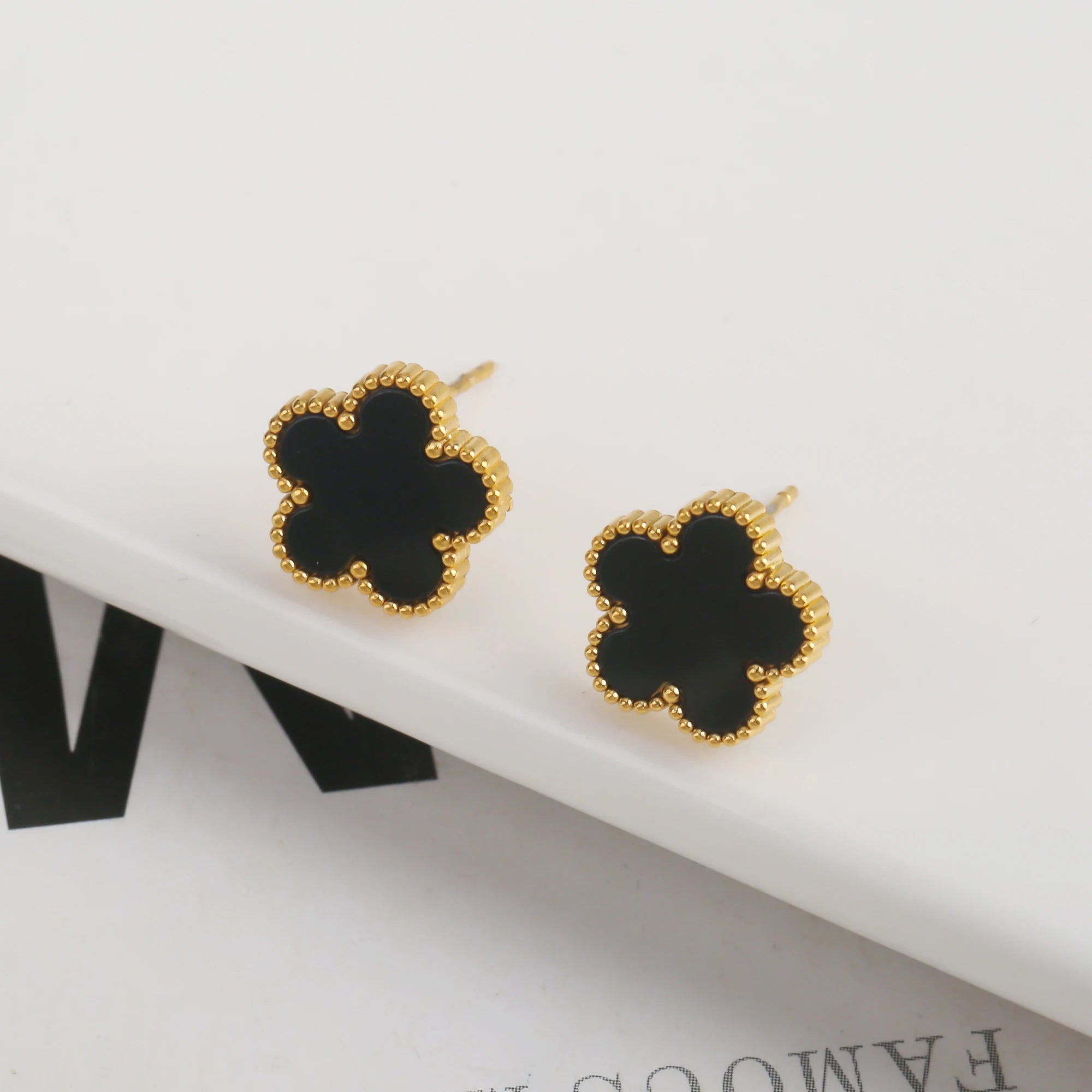 2025 Silver/Gold Plated New Stainless Steel Jewelry Bracelet Plum Blossom Five Leaf Flower Women's High Quality Clover